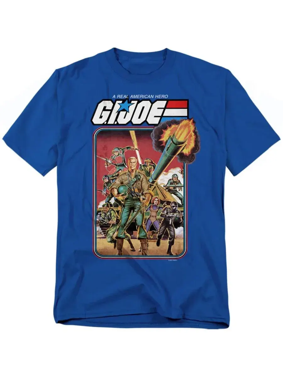 Футболка с принтом G.I. Joe Hero Group Hasbro+ — синий