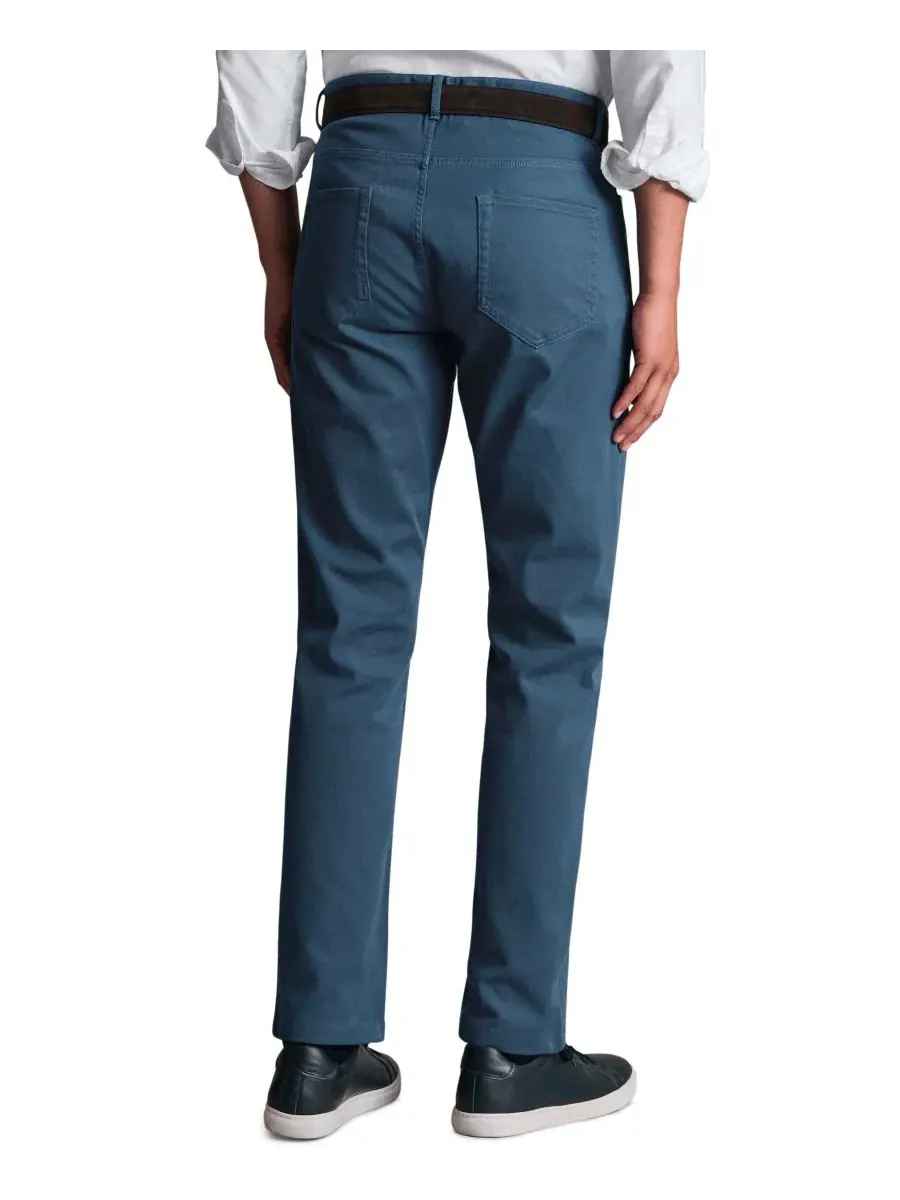 Джинсы прямого кроя Slim Fit Charles Tyrwhitt — изображение 3 из 5, джинсовый синий синий