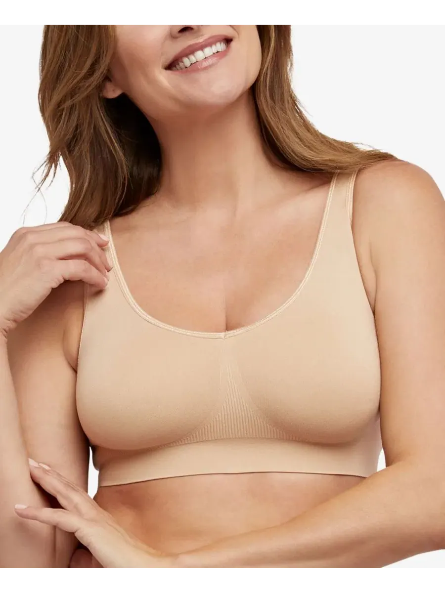 Бюстгальтер беспроводной One Smooth U и трусы-слипы с эффектом утяжки Bali, Nude 5 — бежевый