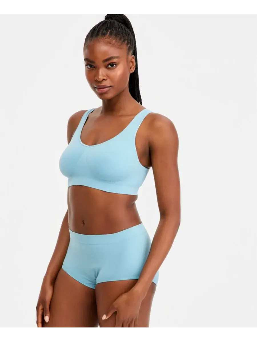 Комплект бюстгальтера и трусов Bali One Smooth U Wireless, Cornflower Teal — изображение 1 из 5