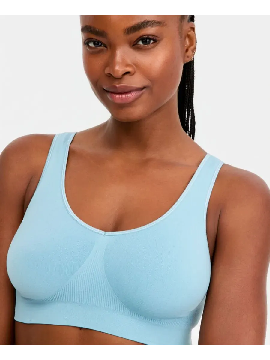 Комплект бюстгальтера и трусов Bali One Smooth U Wireless, Cornflower Teal — изображение 2 из 5