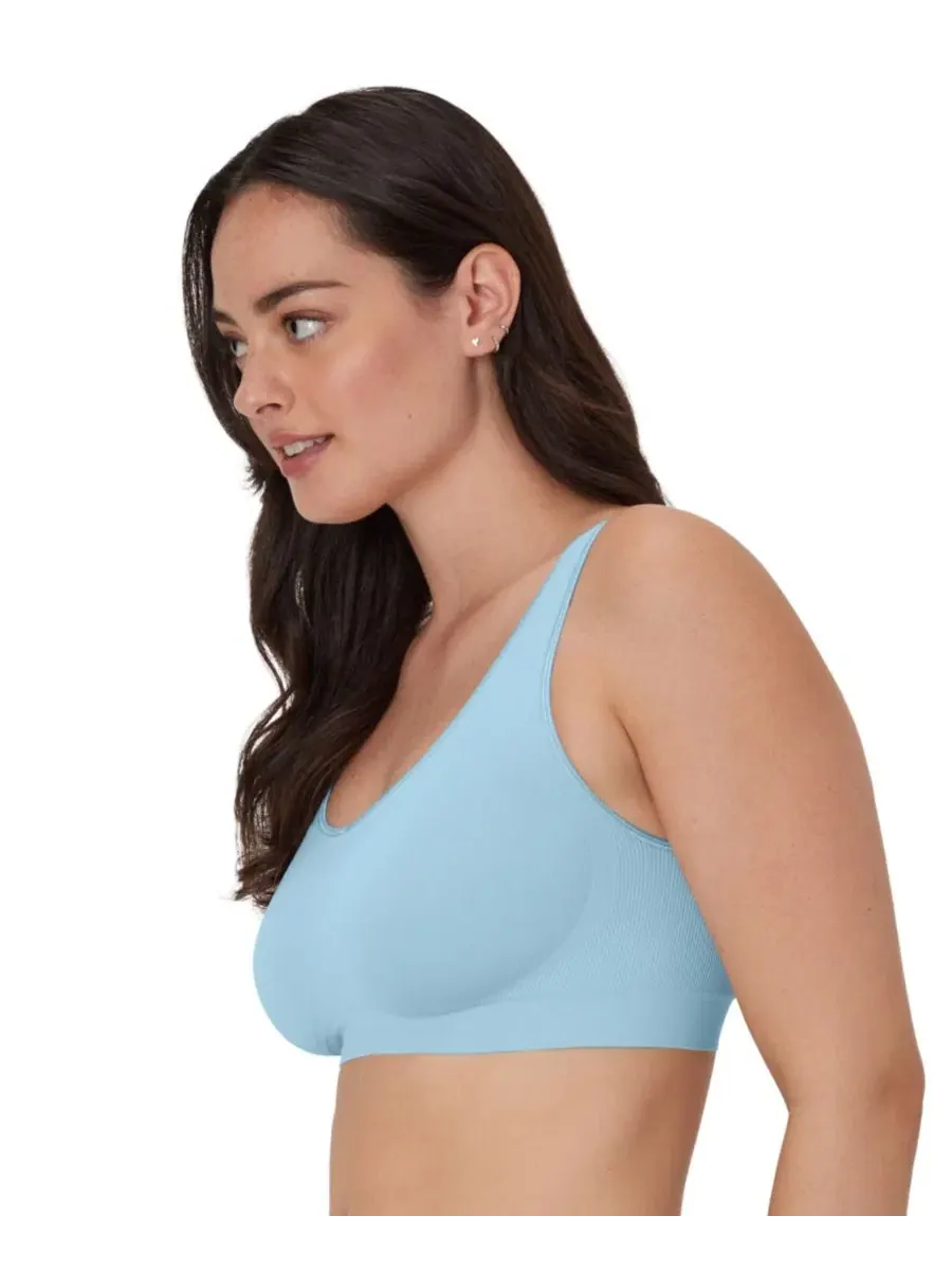 Комплект бюстгальтера и трусов Bali One Smooth U Wireless, Cornflower Teal — изображение 4 из 5
