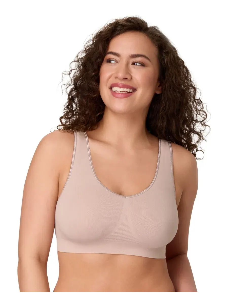 Комплект белья One Smooth U Wireless Bralette & Brief Evening Blush Bali — изображение 1 из 4, розовый