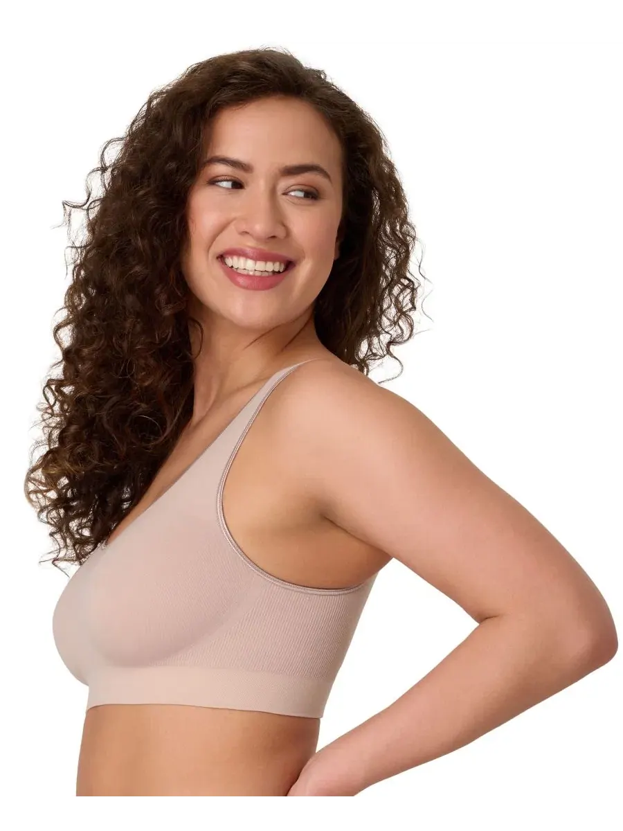 Комплект белья One Smooth U Wireless Bralette & Brief Evening Blush Bali — изображение 2 из 4, розовый