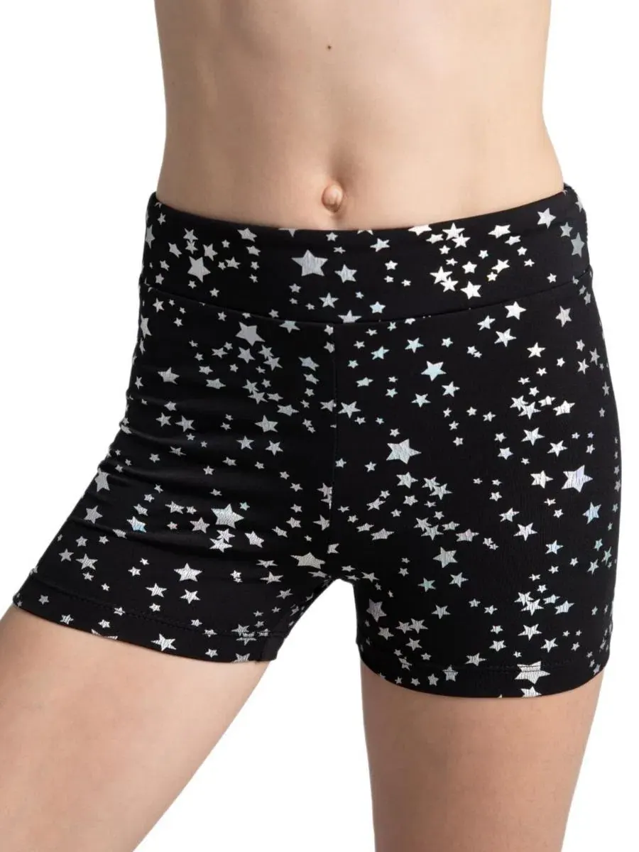 Шорты с принтом Future Star Celestial Short Capezio — изображение 1 из 5, черный