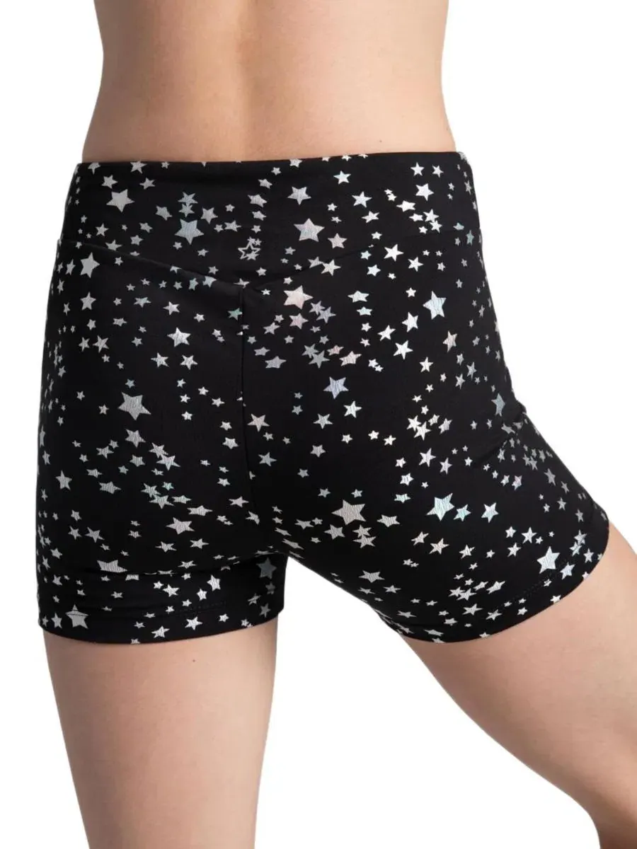 Шорты с принтом Future Star Celestial Short Capezio — изображение 3 из 5, черный