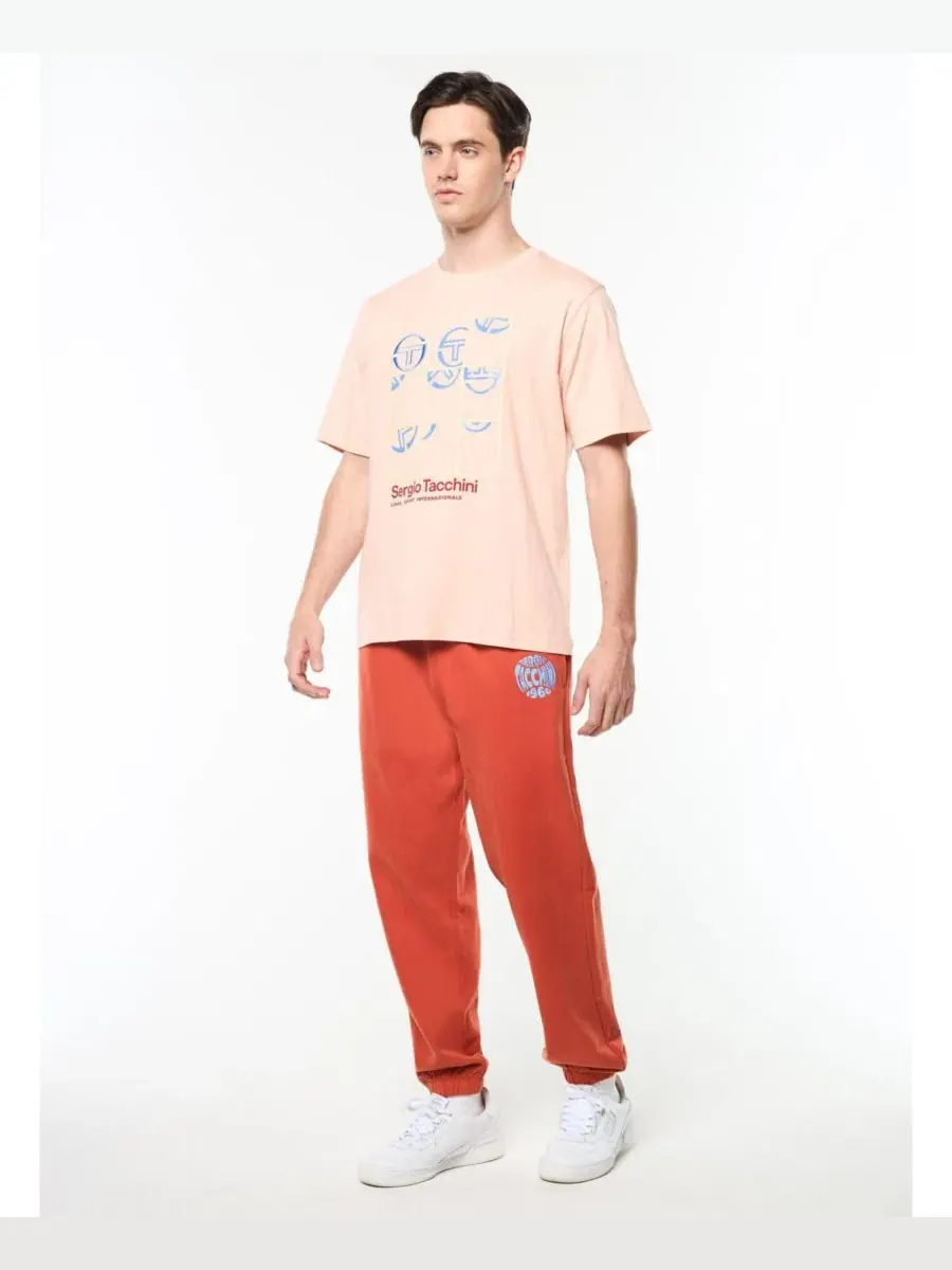 Футболка с принтом Vincere Sergio Tacchini — изображение 2 из 5, песочный