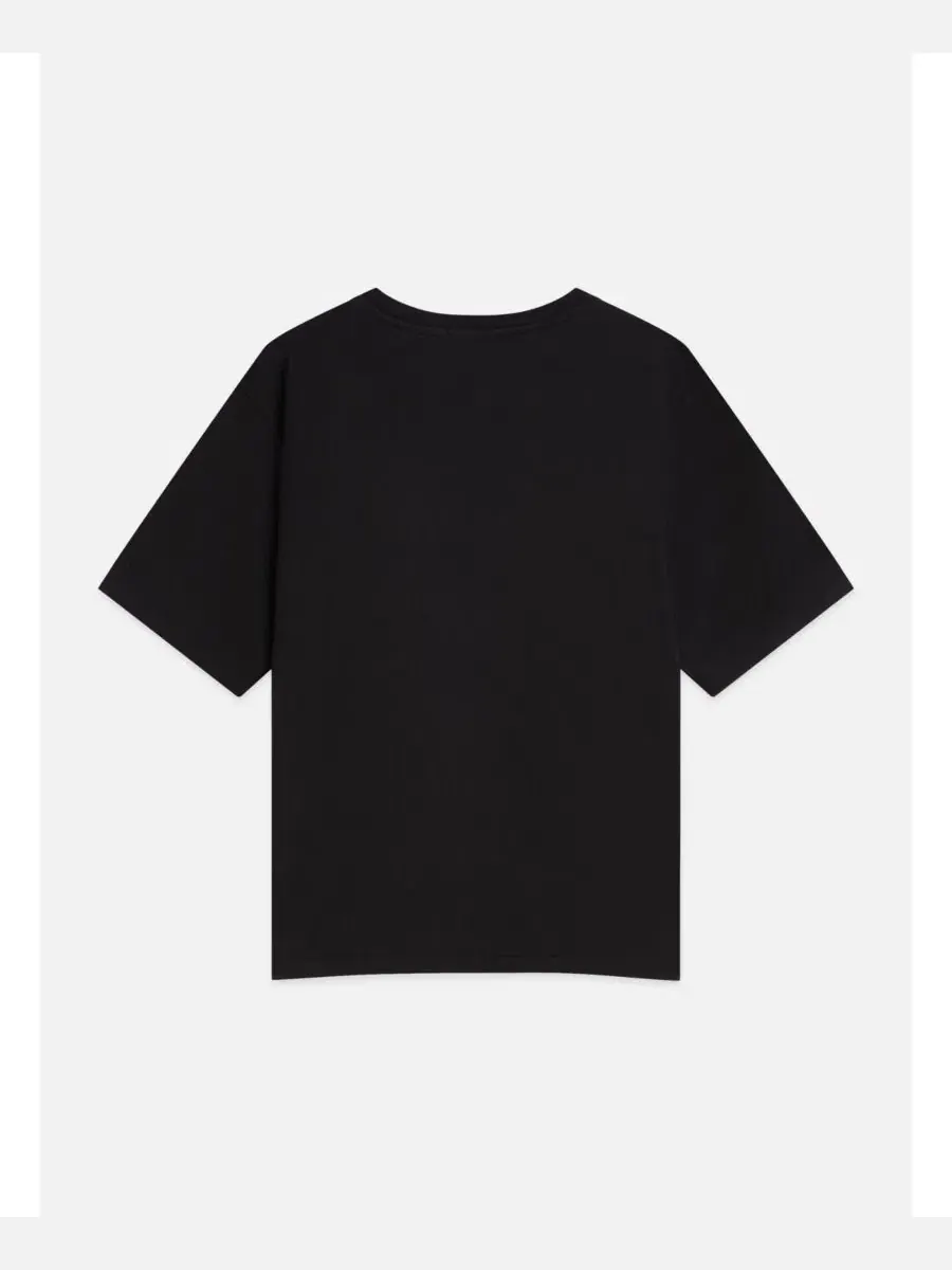 Футболка свободного кроя с вышивкой SCOTCH & SODA — изображение 5 из 5, серый