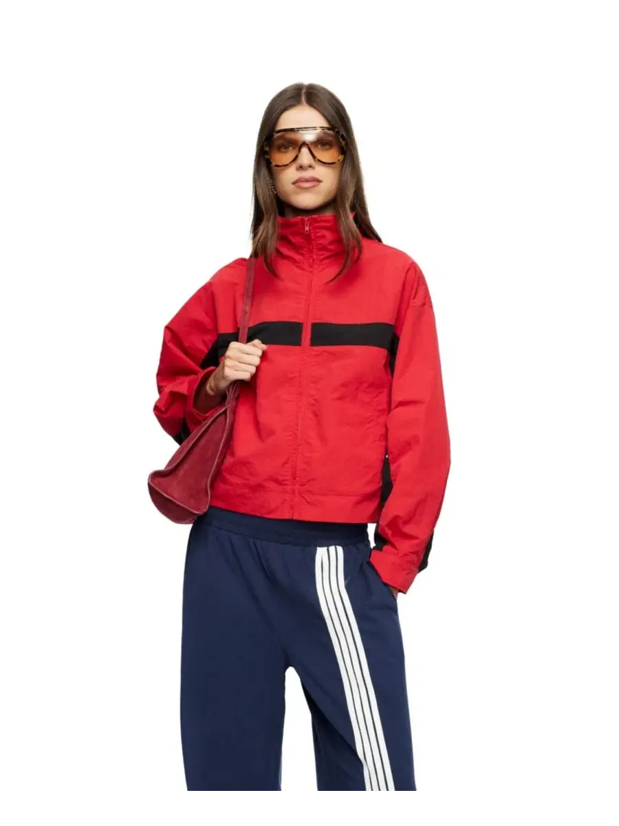 Женская ветровка с высоким воротом Essential High-Neck Windbreaker Lioness — изображение 4 из 6, пламя