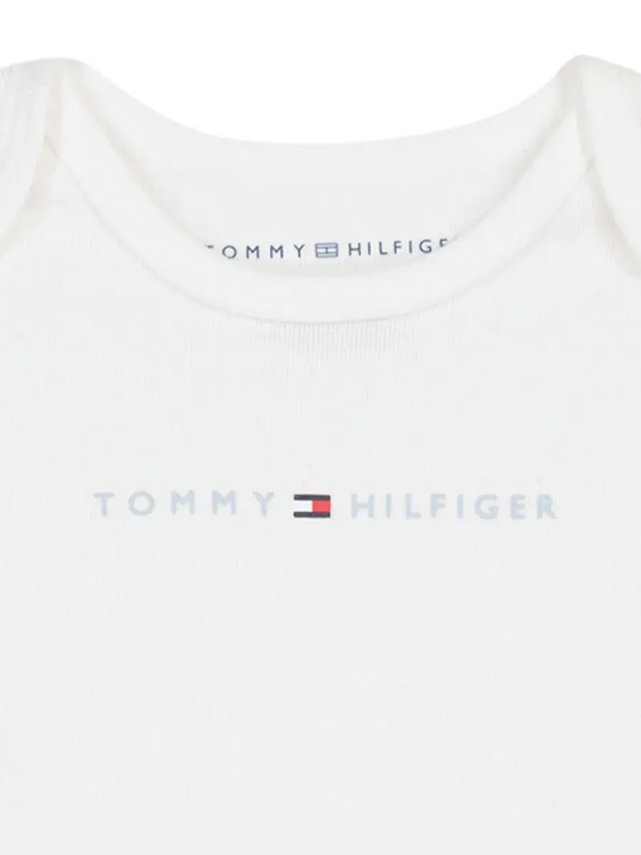 Комплект боди с коротким рукавом с принтом Tommy Hilfiger — изображение 3 из 7, синий/белый
