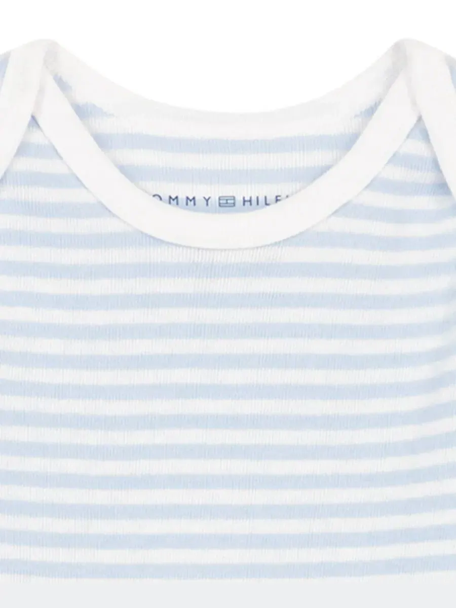 Комплект боди с коротким рукавом с принтом Tommy Hilfiger — изображение 5 из 7, синий/белый
