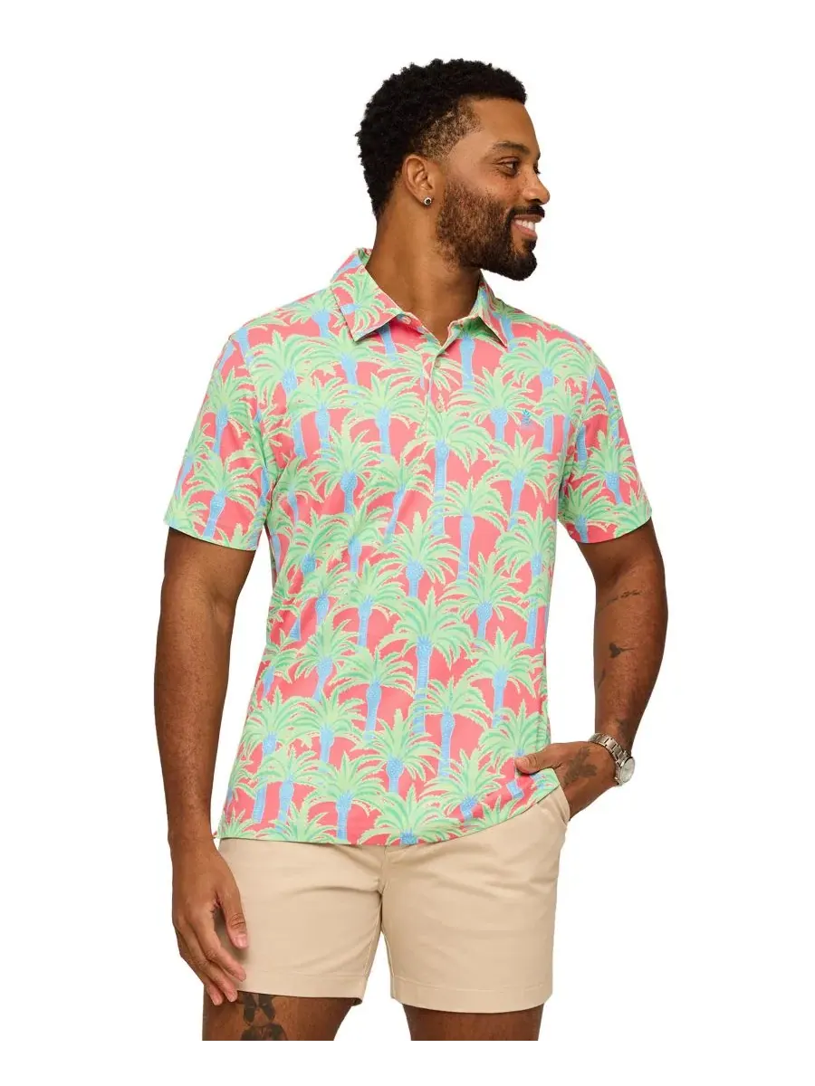 Мужское поло с коротким рукавом Easy Breezy Chubbies