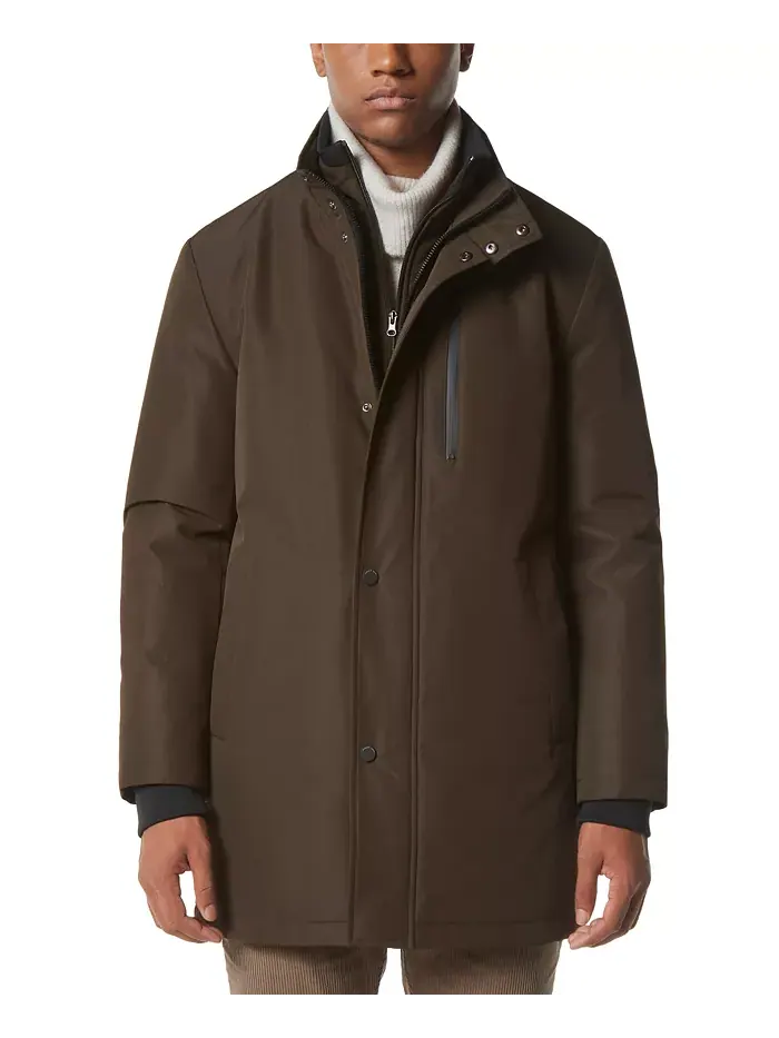Мужское дождевое пальто Picton City Rain Car Coat Marc New York — изображение 4 из 5, зеленый