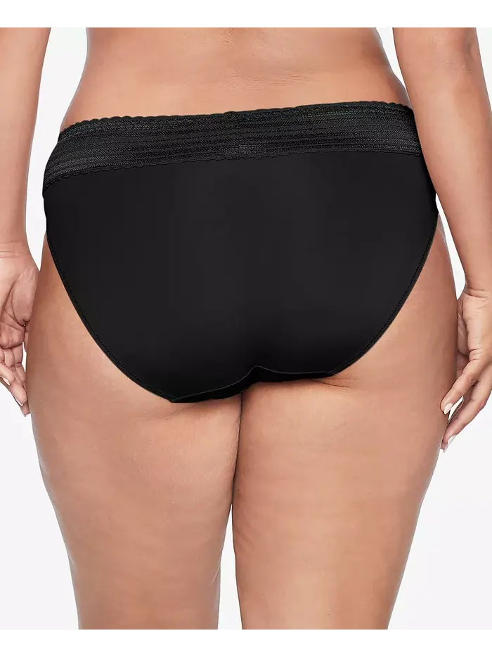 Трусы Warners&reg; No Pinching No Problems&reg; Dig-Free Comfort Waist with Lace Microfiber Hi-Cut — изображение 2 из 2