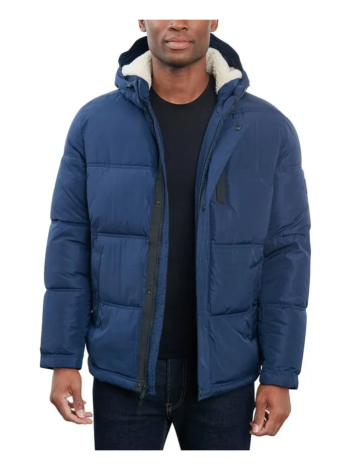 Мужская парка с капюшоном на флисовой подкладке Lucky Brand