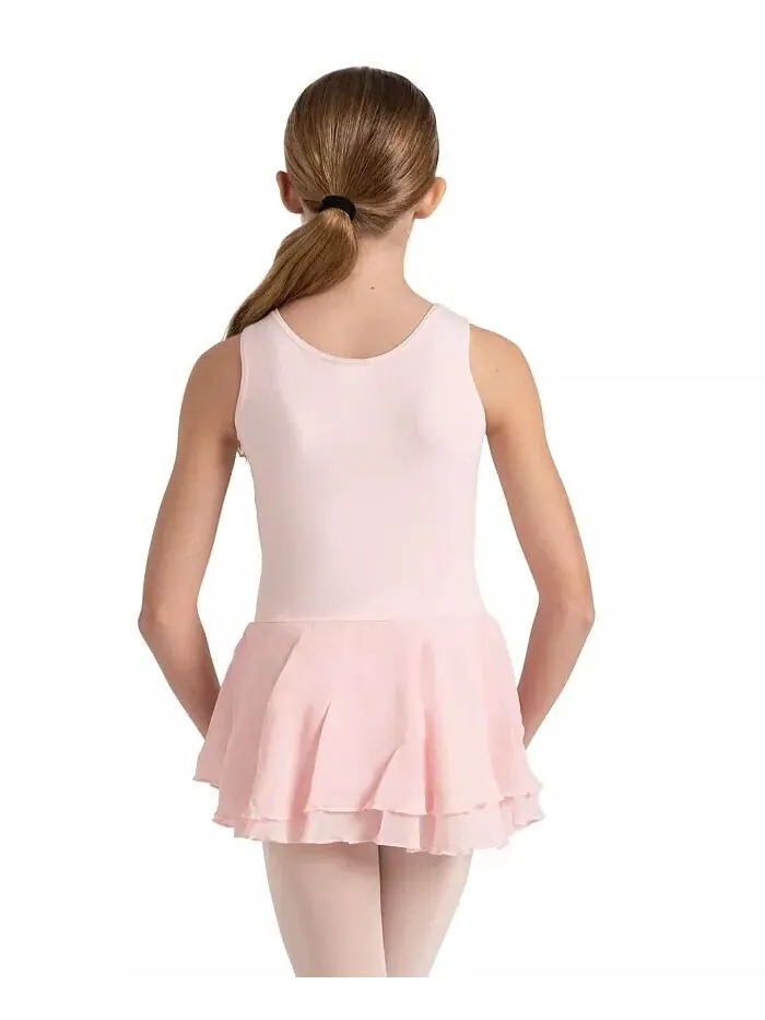 Платье-майка с двухслойной юбкой для девочек Capezio — изображение 3 из 9, розовый