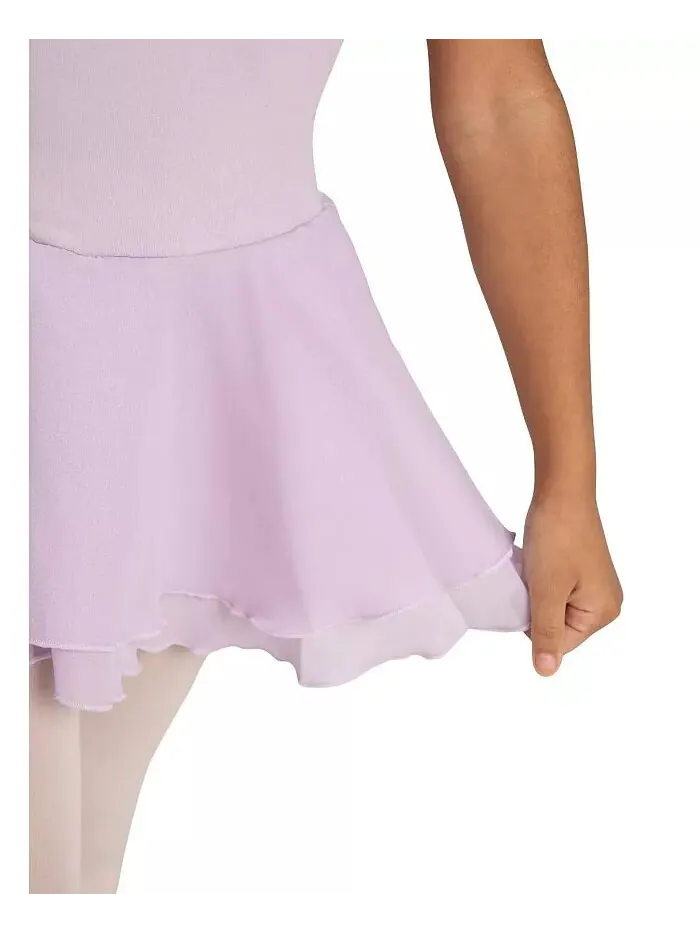 Платье-майка с двухслойной юбкой для девочек Capezio — изображение 2 из 10, фиолетовый