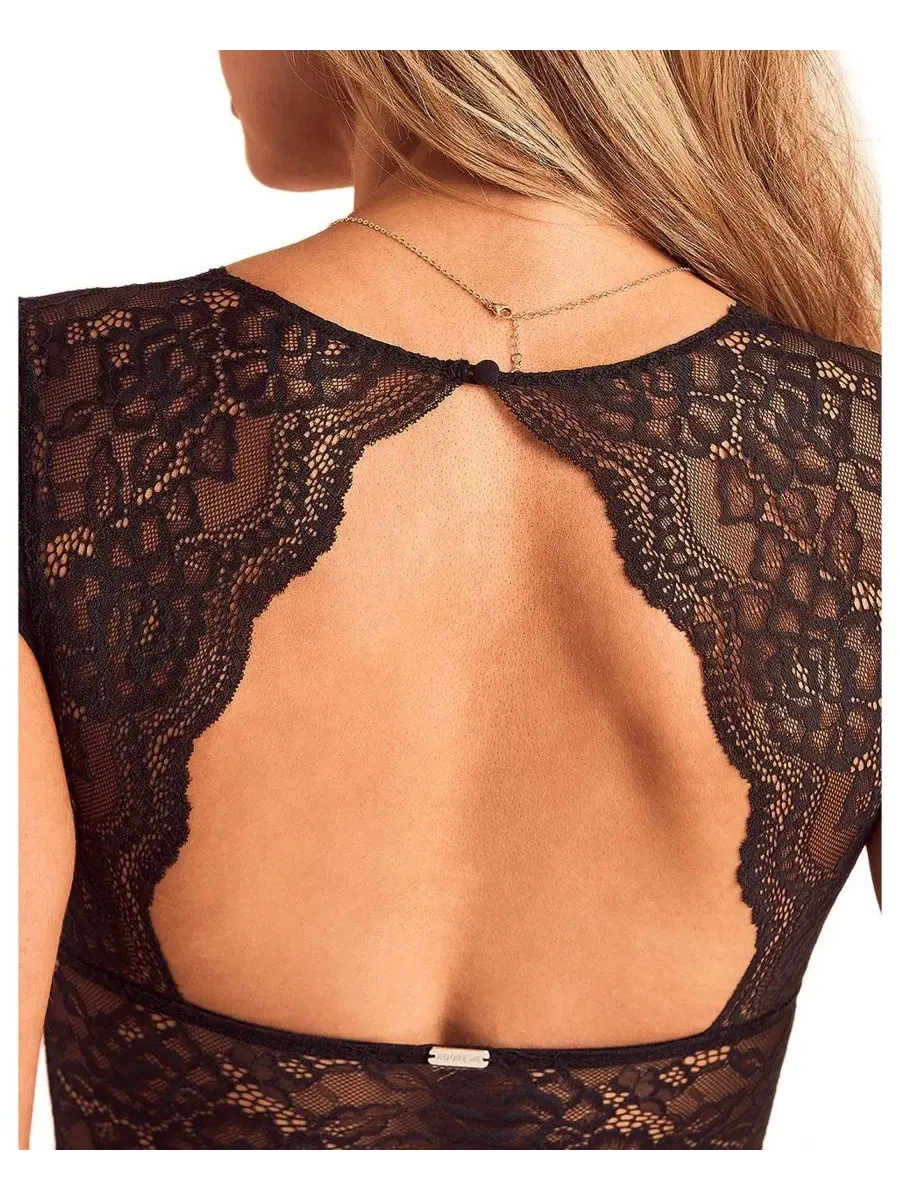 Женский боди-комбинезон Meave Adore Me — изображение 4 из 4, черный