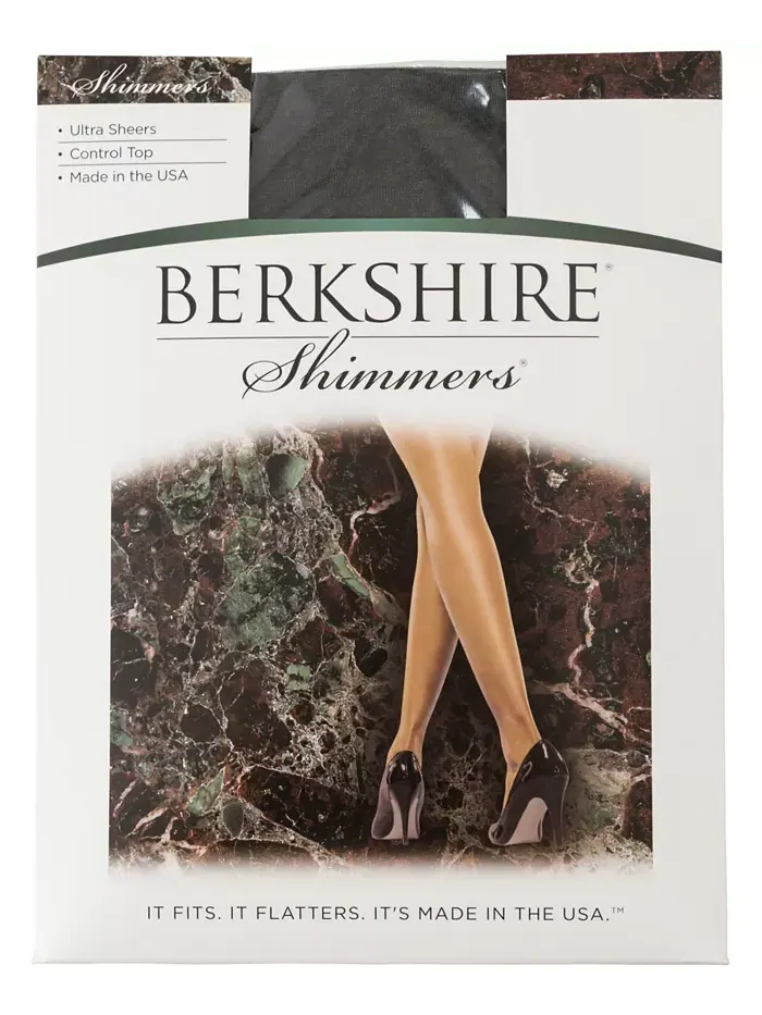Женские ультратонкие колготки с эффектом контроля Shimmers 4429 Berkshire — изображение 2 из 2, коричневый/бежевый