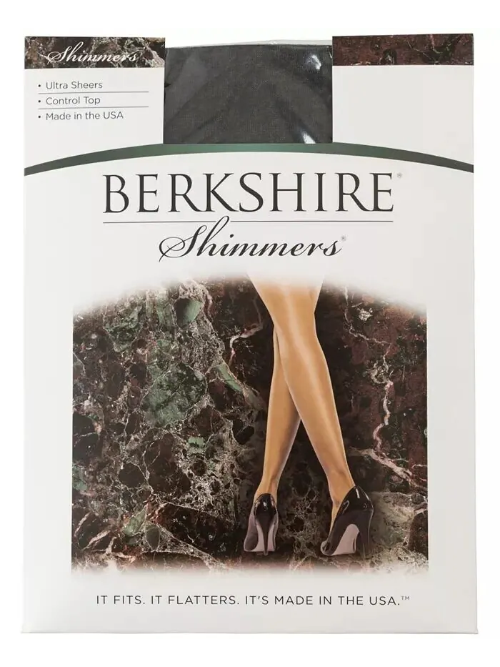 Женские колготки Shimmers Ultra Sheer Control Top 4429 Berkshire — изображение 2 из 2, серебряный