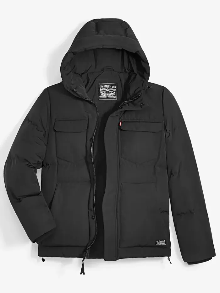 Куртка Levi's Quilted — изображение 1 из 5, черный