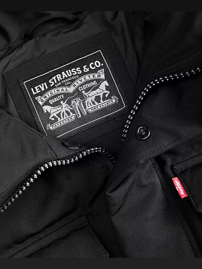 Куртка Levi's Quilted — изображение 4 из 5, черный