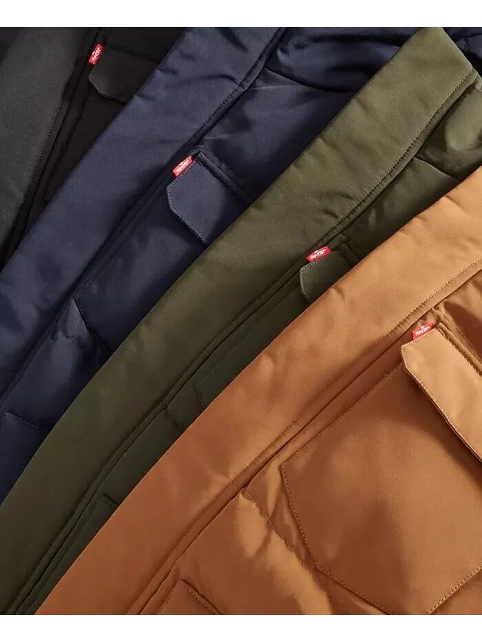 Куртка Levi's Quilted — изображение 7 из 7, коричневый
