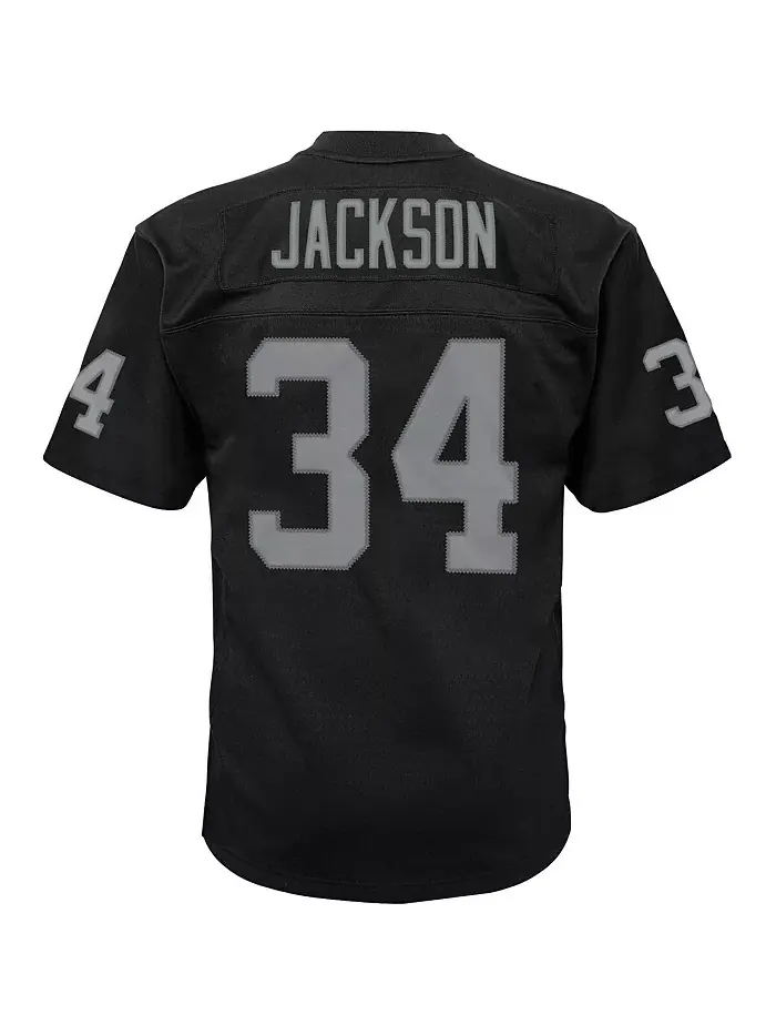 Детская футболка Bo Jackson Las Vegas Raiders 1988 Retired Legacy — изображение 2 из 4, черный