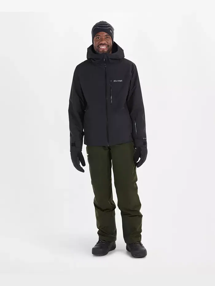 Мужская куртка Light Ray с технологией Gore-Tex Marmot — изображение 3 из 7, черный