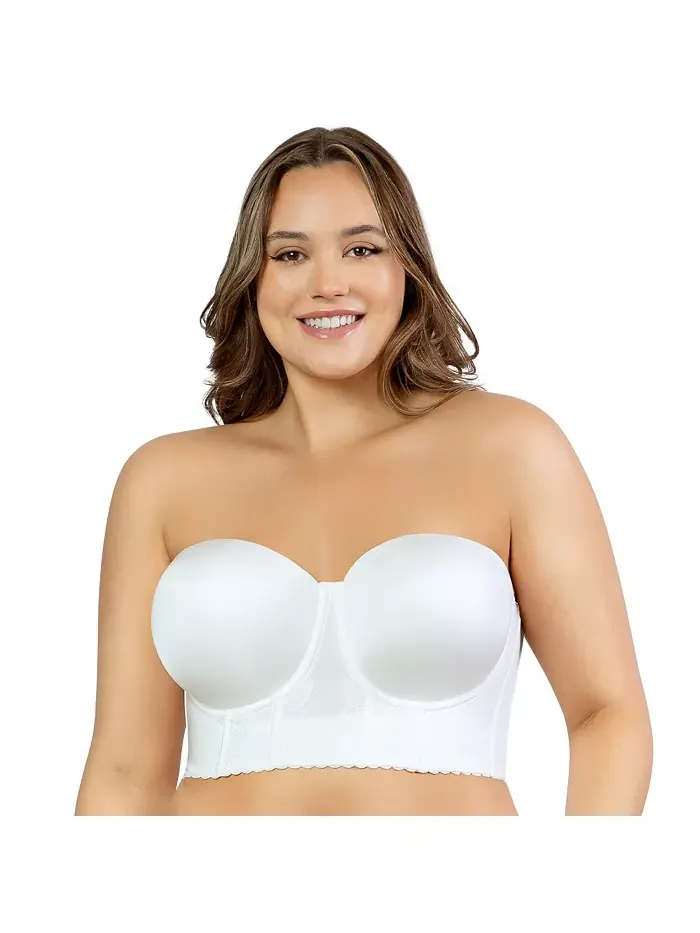 Элисса бюстье Plus Size PARFAIT — изображение 2 из 7, белый