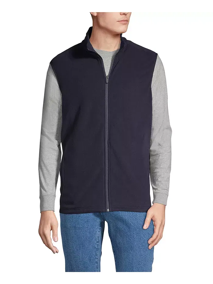 Школьная форма Мужской жилет Thermacheck 100 Fleece Lands' End