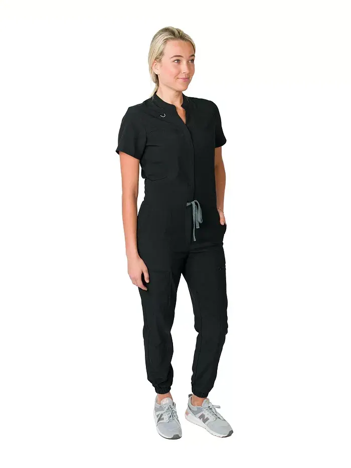 Женский комбинезон с 8 карманами Medgear — изображение 4 из 5, черный