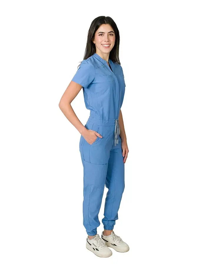Женский комбинезон с 8 карманами Medgear — изображение 2 из 5, синий