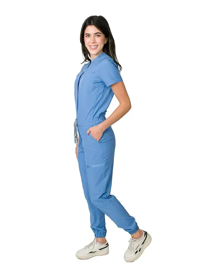 Женский комбинезон с 8 карманами Medgear — изображение 3 из 5, синий