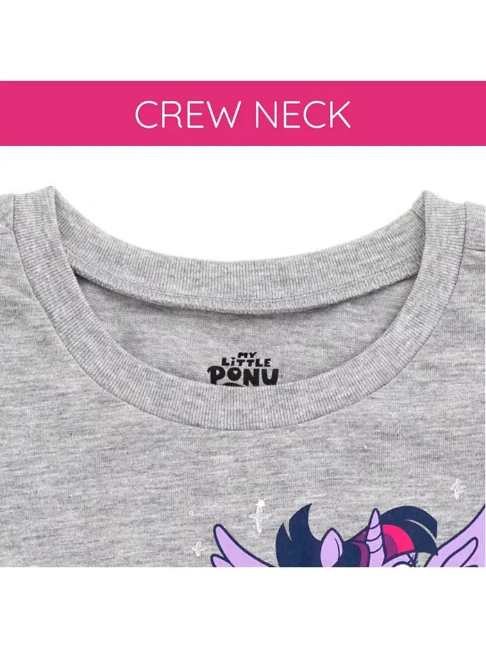 Футболка My Pony для девочек My Little Pony — изображение 3 из 5, серый