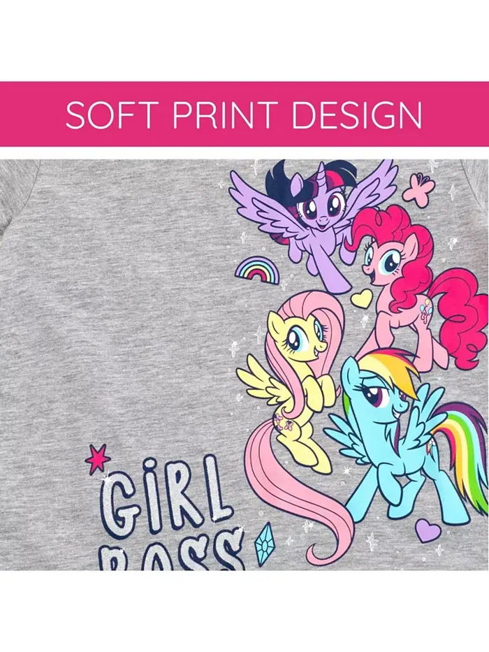 Футболка My Pony для девочек My Little Pony — изображение 5 из 5, серый