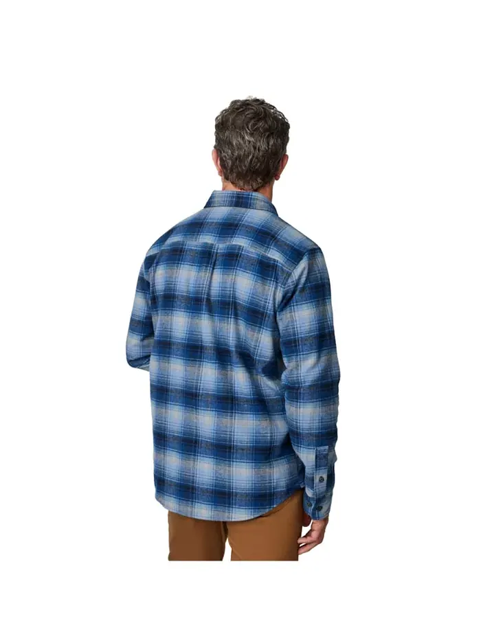 Мужская фланелевая рубашка Easywear Free Country — изображение 3 из 6, синий