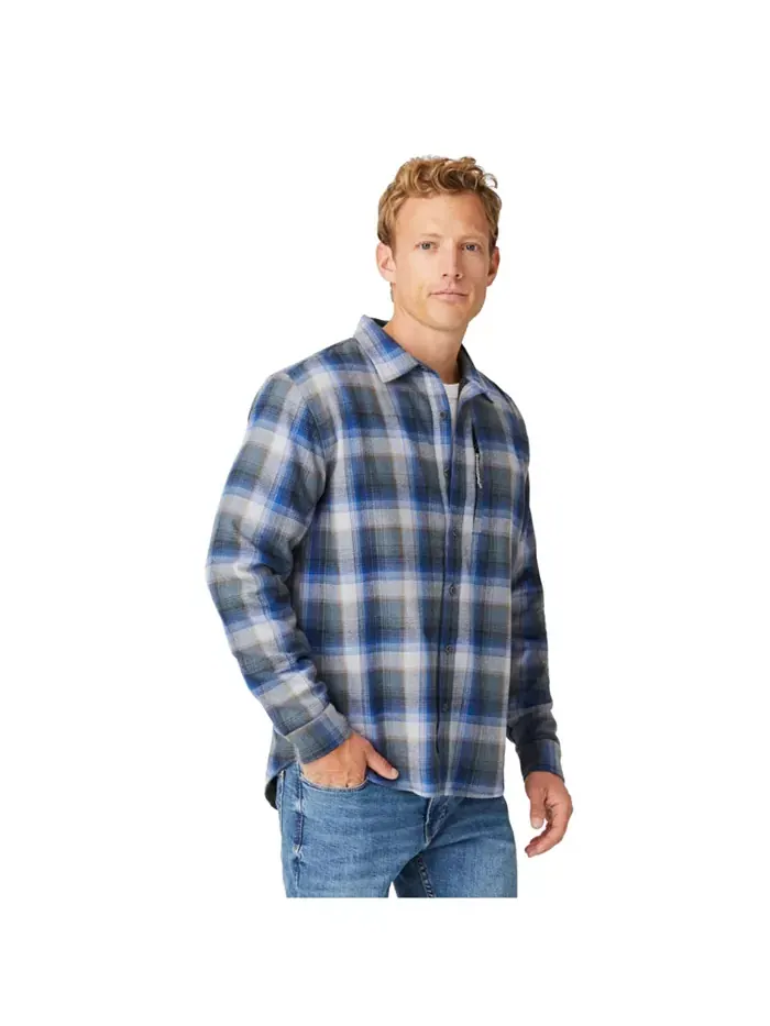 Мужская фланелевая рубашка Easywear Free Country — изображение 1 из 1, красный