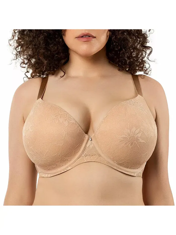 Женский кружевной бюстгальтер Luxlacy, цвет True Nude, размер 40H PARFAIT — изображение 2 из 5