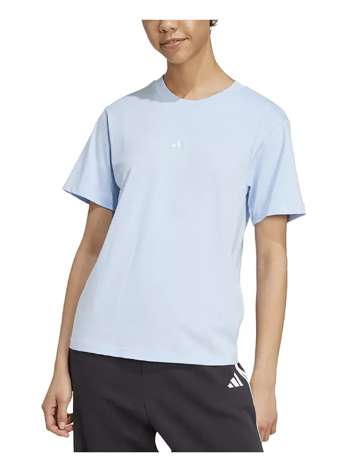 Футболка Essentials Logo Plus Size, XXS-4X Adidas — изображение 1 из 1, белый
