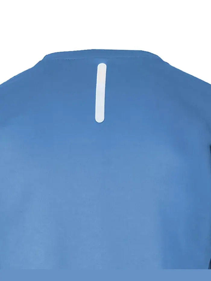 Мужская футболка с длинным рукавом Crew Neck для отвода влаги Performance - набор из 5 штук Galaxy — изображение 7 из 8