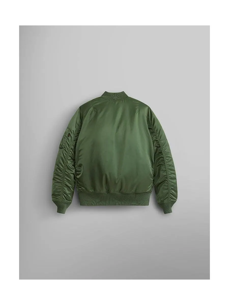 Женская куртка-бомбер Ma-1 Alpha Industries — изображение 3 из 3, шалфейный
