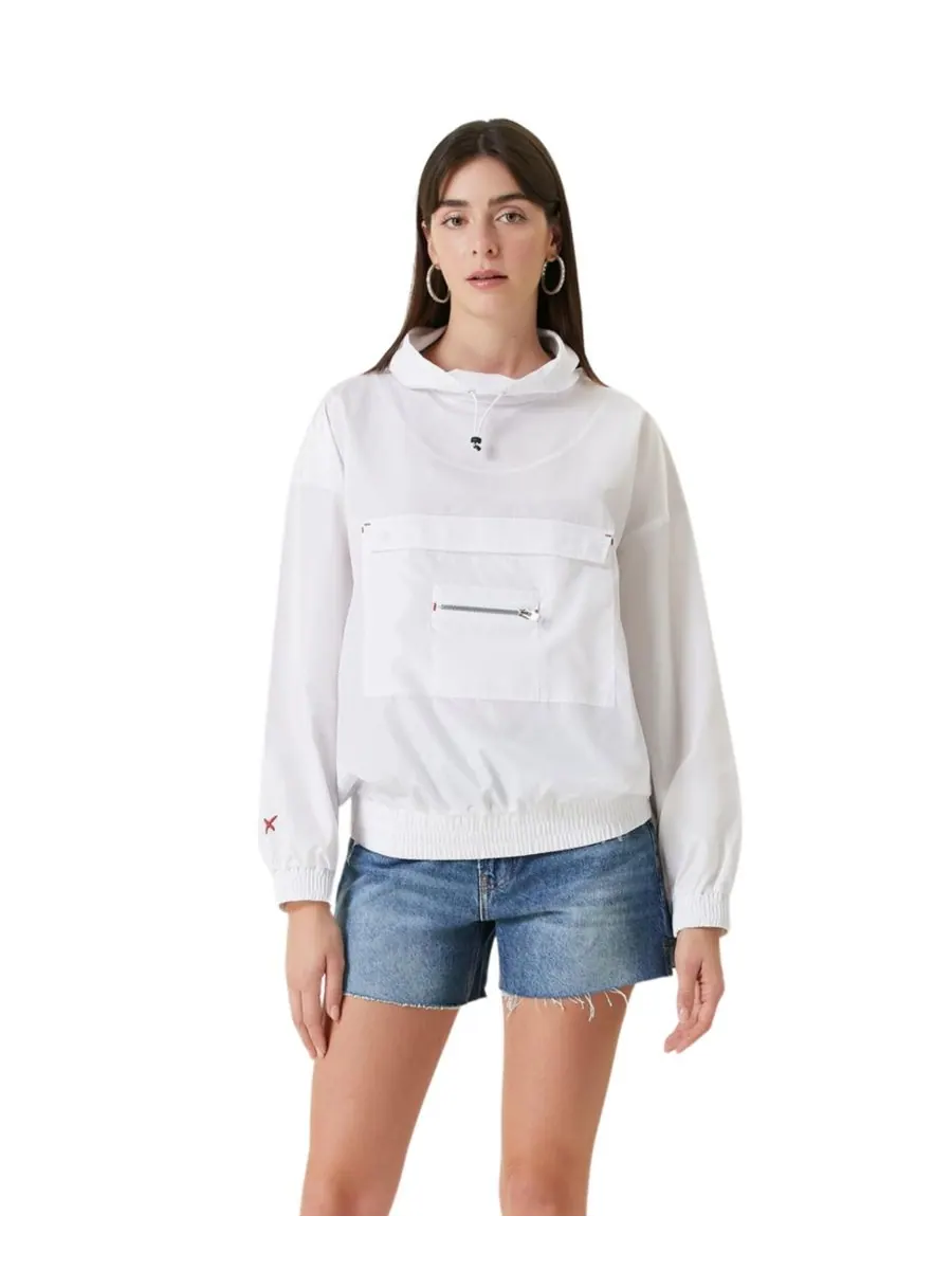Женская толстовка Free Heaven Parachute Pullover Sweatshirt PCFG — белый