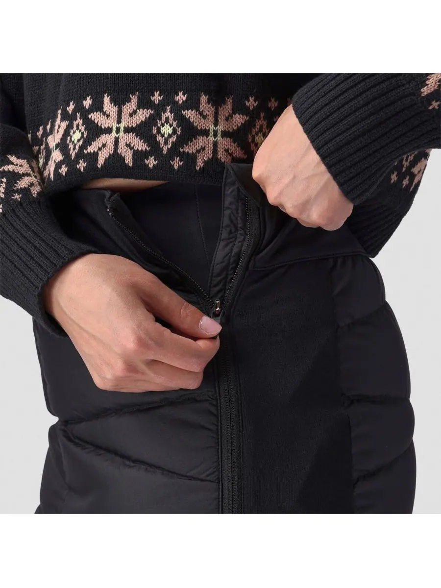 Женская утепленная юбка Stansbury ALLIED Down Skirt Backcountry — изображение 2 из 6, черный