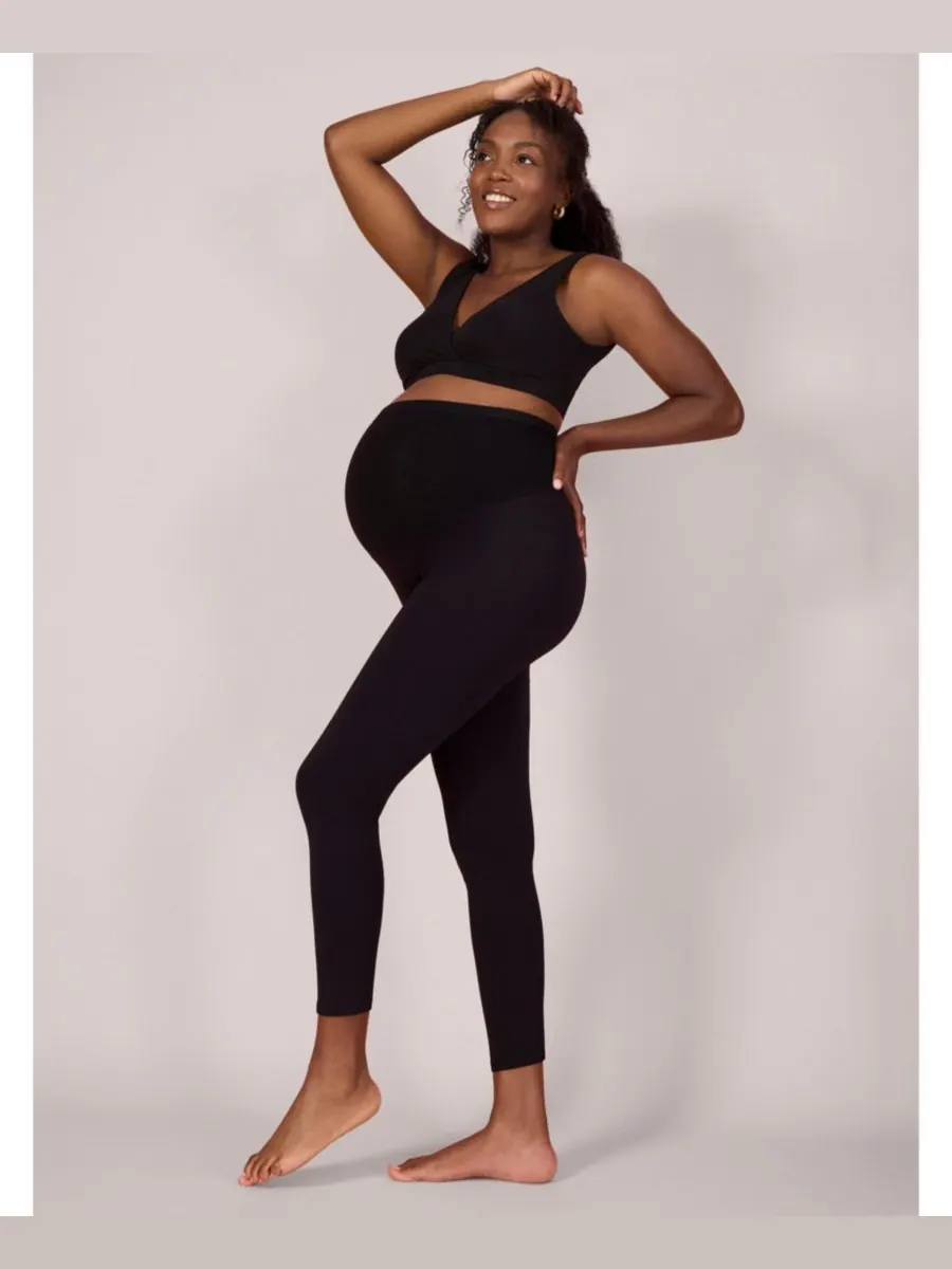 Женские эластичные леггинсы Essential Stretch Secret Fit Over the Belly для беременных - Motherhood — изображение 4 из 5