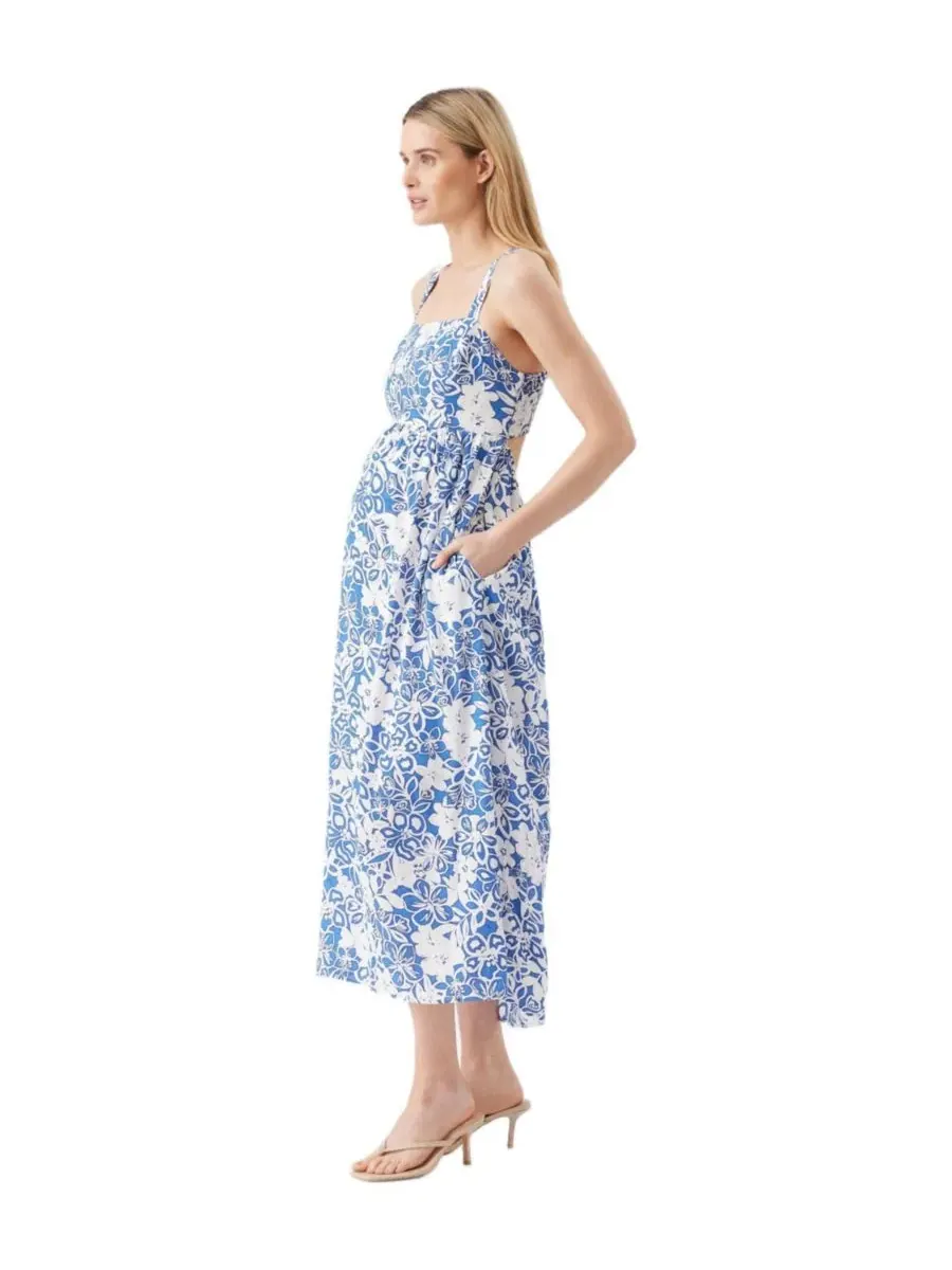 Женское длинное платье Nahla Ripe Maternity — изображение 3 из 6, белый
