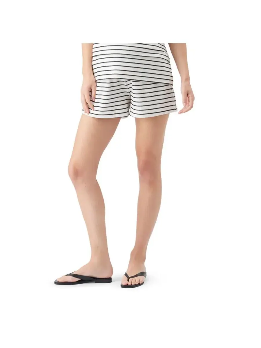 Женские шорты для беременных Jada Stripe Short Ripe Maternity — черный