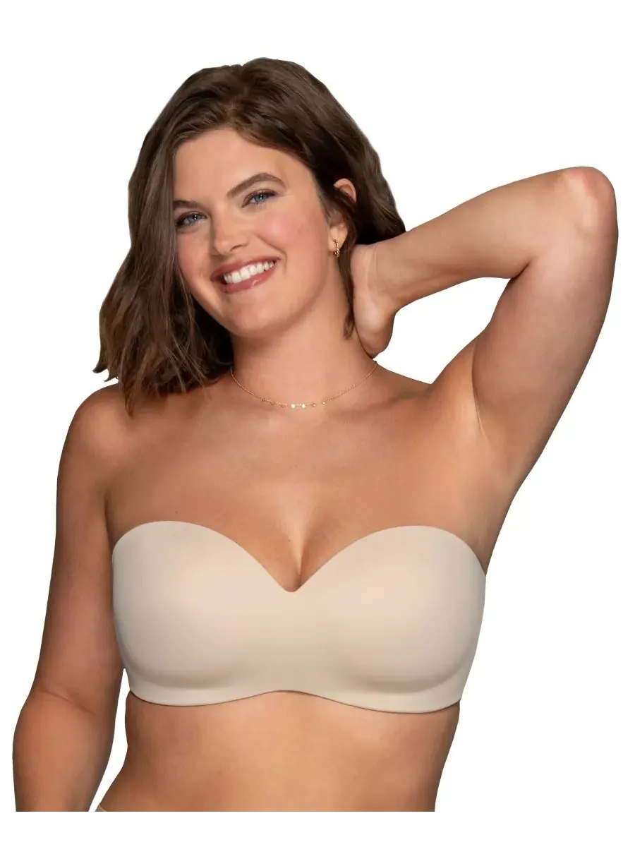 Женский беспроводной бюстгальтер без бретелей Beyond Comfort 74211 Vanity Fair Lingerie — коричневый