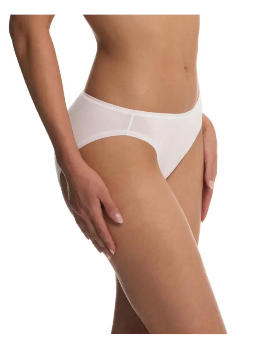 Женские бесшовные трусики Bliss Bare из хлопка Supima Natori — изображение 2 из 3, белый