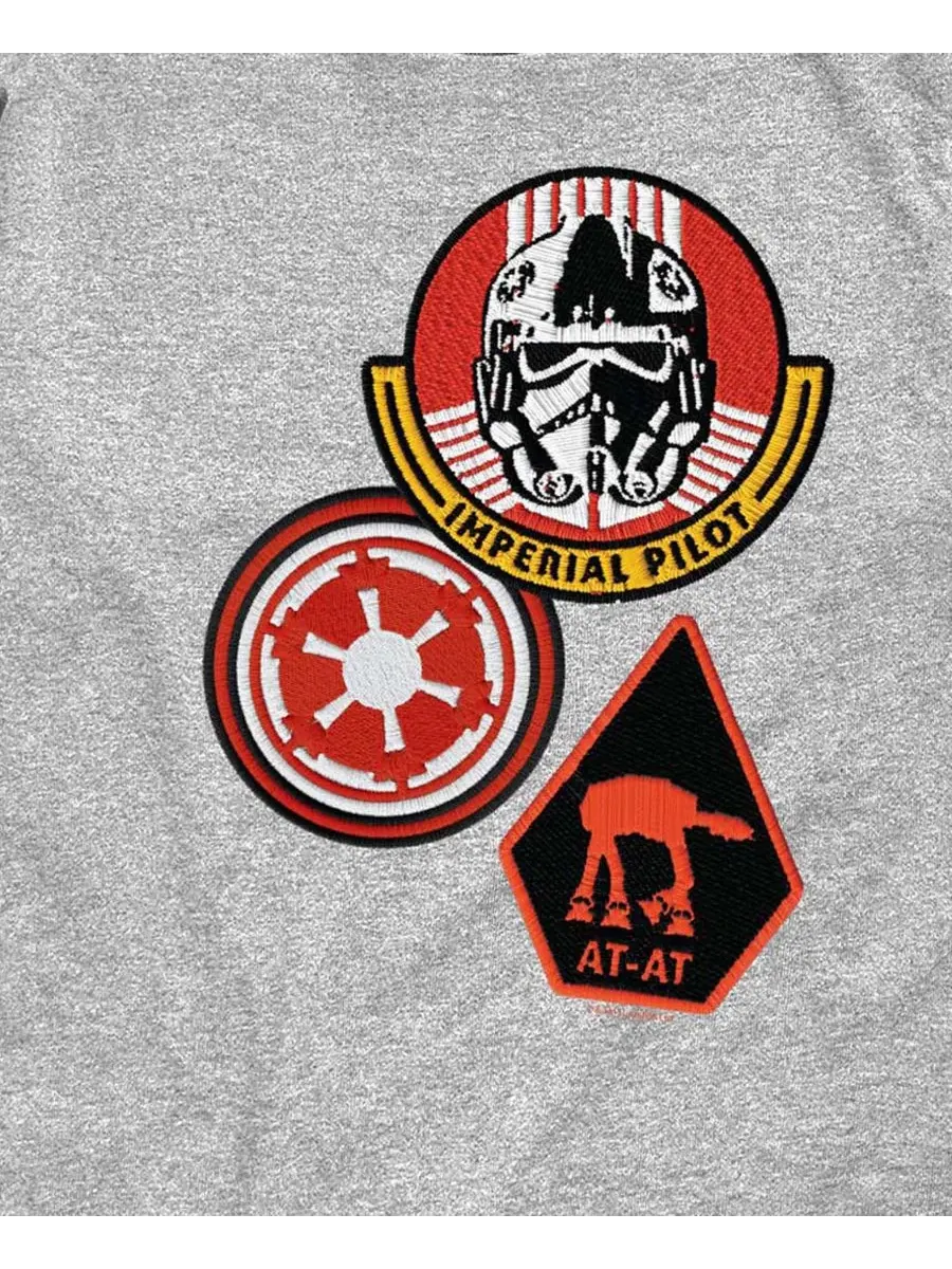 Детская футболка с коротким рукавом и графическим принтом, размер 8-20 Star Wars — изображение 3 из 3, приглушенный